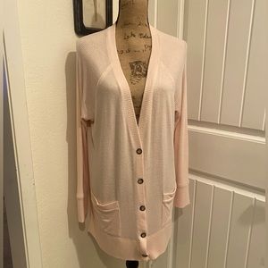 Pink long cardigan (Splendid)